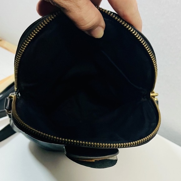 Marc by Marc Jacobs Classic Q Natasha Crossbody Blk Pebbled Leather w Adj Strap - Picture 12 of 16